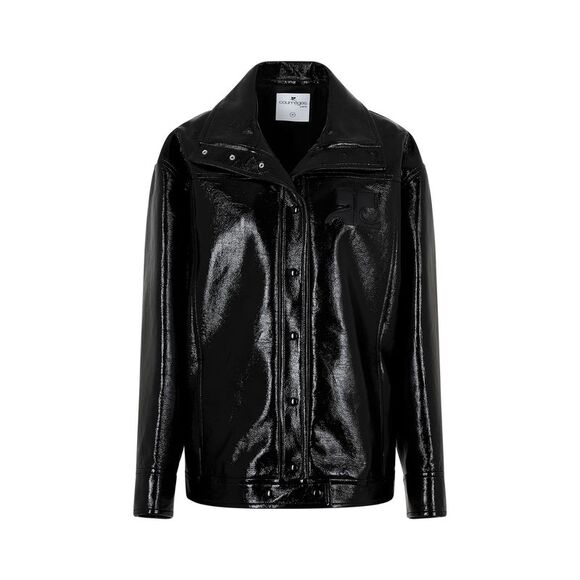 Iconic Oversized Vinyl Jacket - Picture 1 of 4